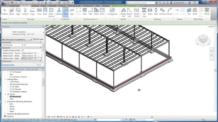 webinar revit fundatii